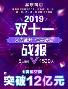 易康萌思2019双十一战报